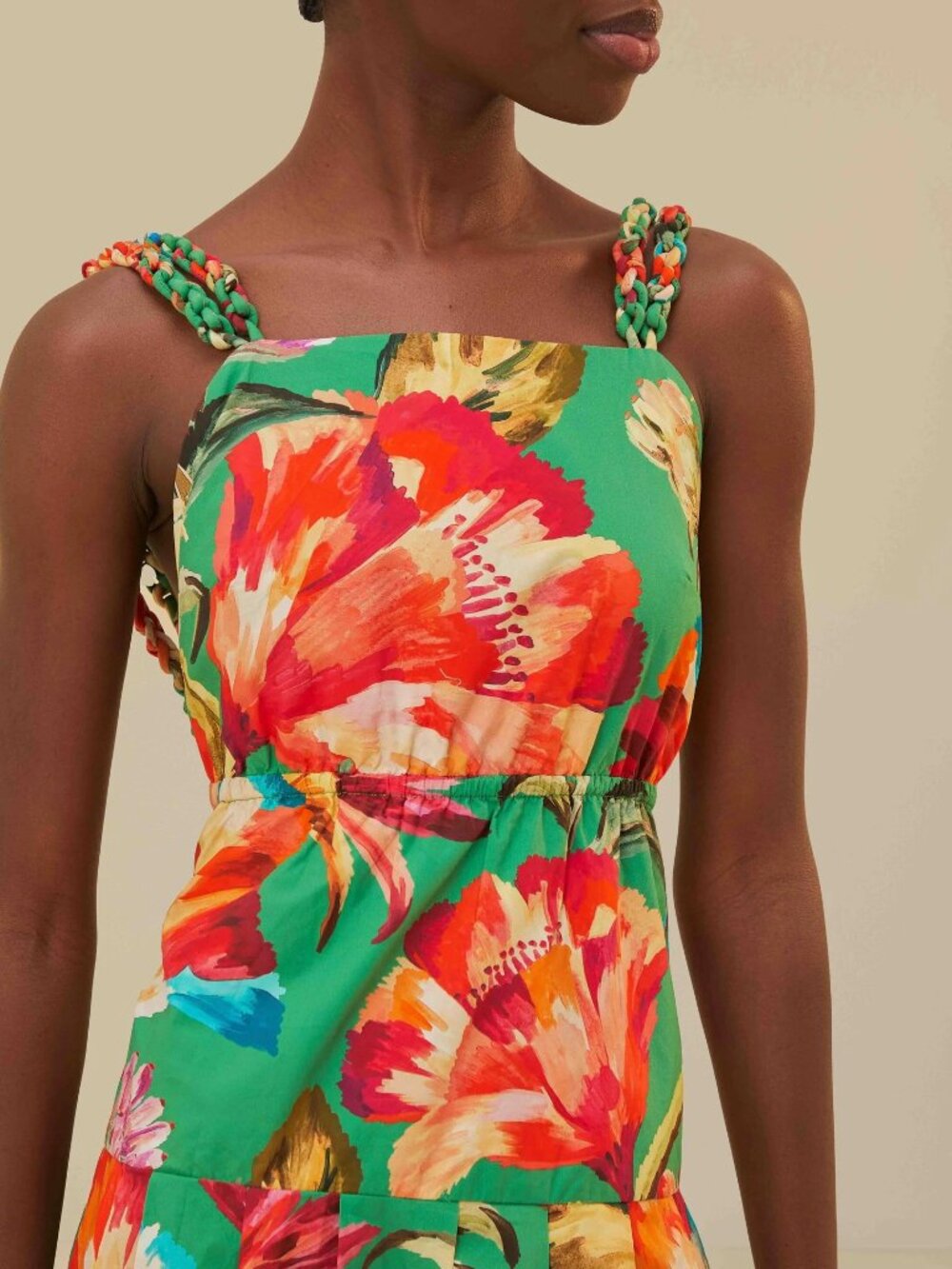 Farm Rio Tropicart Midi Dress - Picture 3 of 4